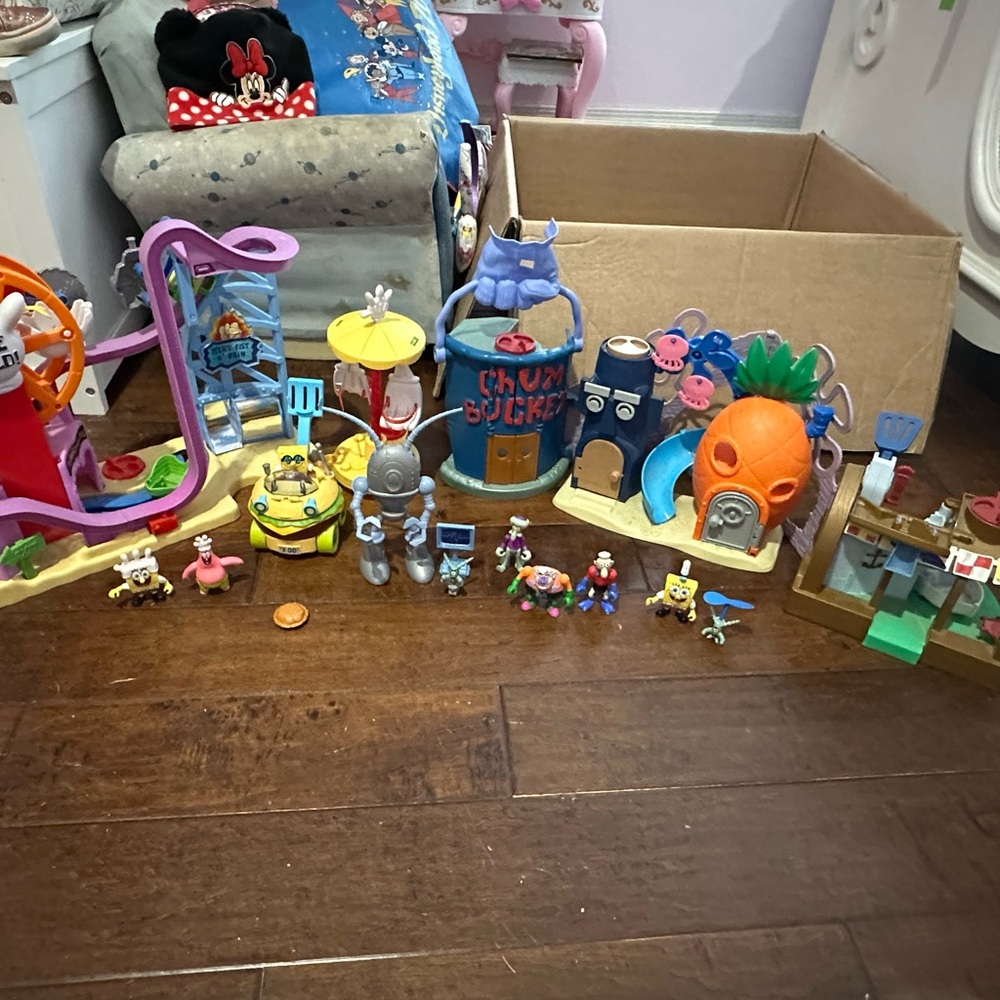 Nickelodeon SpongeBob SquarePants Colorful Playset
